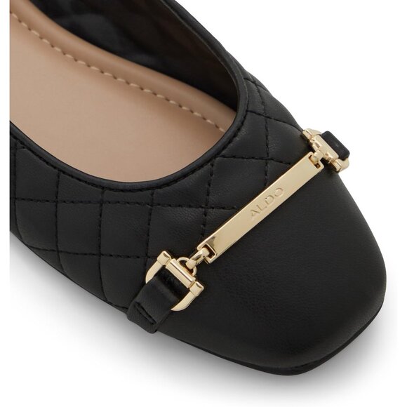 🆕Women Black Leanne Ballerinas Ballet Slip Flat Fashion Shoes - Picture 5 of 8